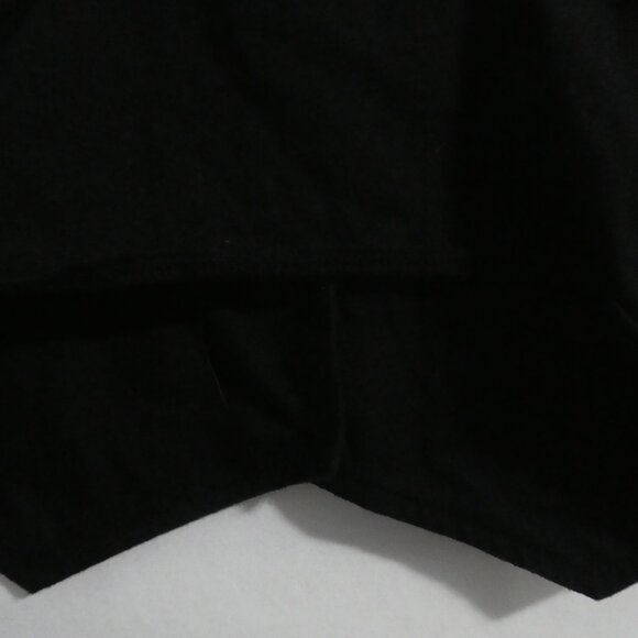 Black Cropped Vest | 10/12 medium | Button Down Front With Pockets - Picture 13 of 14